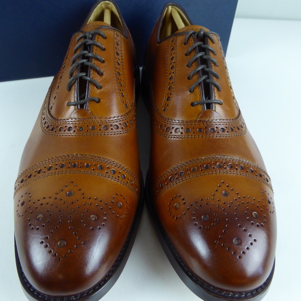 Cole Haan Cap Toe Leather Oxford Dress Shoes NIB - Picture 4 of 14